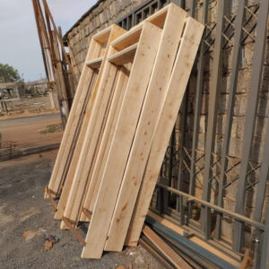 8x2 Cypress Door Frame with Vent Size 8 Feet Long in Kenya