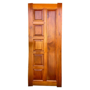 Kiln Dried Mvule Hardwood Solid 6-Panel Wooden Door in Nairobi Kenya