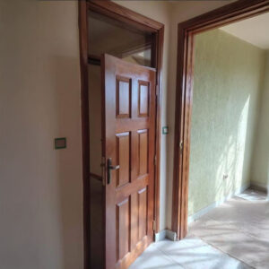 Mahogany 6-Panel Solid Wooden Door Kiln Dried in Kenya