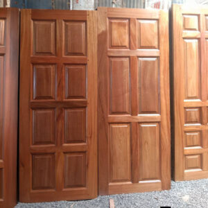 Mahogany Wooden Panel Solid Door Kiln Dried in Kenya
