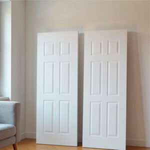 White Solid Core Flush Door Standard Size 32 by 80 Inches